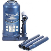 Домкрат гидравлический бутылочный телескопический, 6 т, H подъема 170-420 мм Stels, ( 51117 )