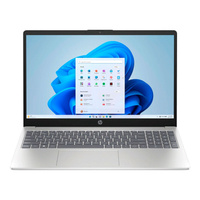 Ноутбук HP Laptop 15-fc0093dx, 15.6" Full HD, 16Гб/256Гб, AMD Ryzen 5 7520U, AMD Radeon, серый, английская клавиатура