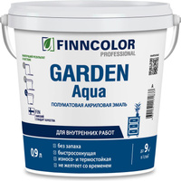 Акриловая эмаль для внутренних работ Finncolor GARDEN AQUA