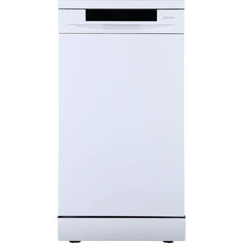 Посудомоечная машина Gorenje GS541D10W, узкая, напольная, 44.8см, загрузка 11 комплектов, белая