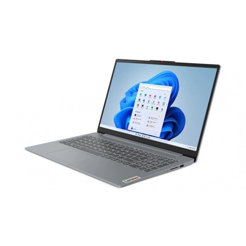 Ноутбук Lenovo IdeaPad 3 Slim 15IAN8,15.6', Intel N100,8 Гб,SSD 128 Гб,Intel UHD,серый