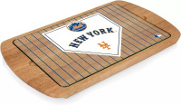 Поднос Picnic Time New York Mets со стеклянной крышкой