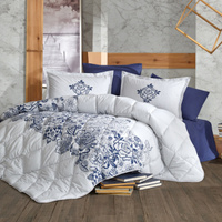 Одеяло-покрывало Mandora цвет: темно-синий (180х240 см)