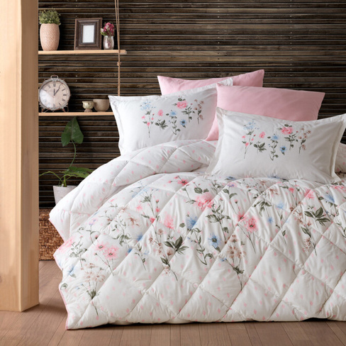 Одеяло-покрывало Palitra цвет: пудровый (180х240 см)