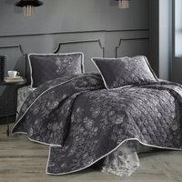 Одеяло-покрывало Nala цвет: темно-серый (180х240 см)