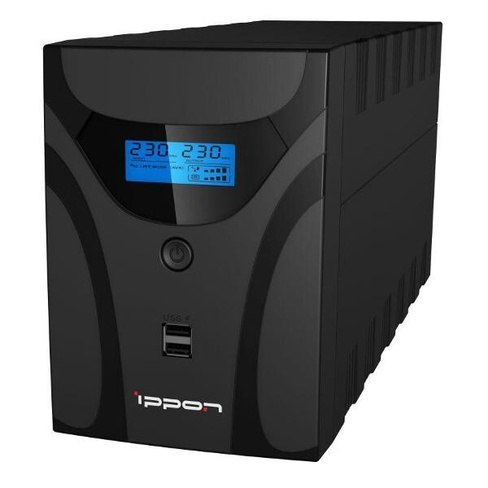 ИБП Ippon Smart Power Pro II Euro 2200, 1200 Вт/2200 ВА