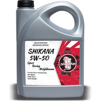 Синтетическое масло SHIKANA sae 5w50 SRM 5 л 78656