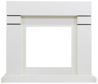 Портал современный Royal Flame Lindos белый под очаг Vision 23 LED FX/Vision 26 EF LED FX/Dioramic 26 LED FX