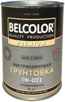 Грунтовка антикоррозионная быстросохнущая Belcolor Premium ГФ 021 Metal & Wood 1 кг серая