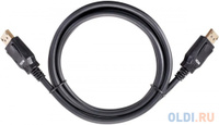 Кабель DisplayPort 2м VCOM Telecom CG651-2.0 круглый черный
