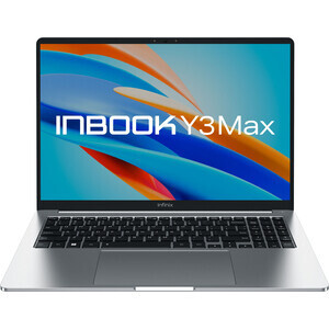 Ноутбук INFINIX Inbook Y3 MAX_YL613 16'' Intel Core i5 1235U(1.3Ghz)/8Gb/512GB/Int:Intel Iris Xe Graphics/Win11Home/Silv