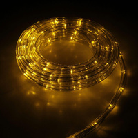 Световой шнур luazon lighting 10 мм, ip65, 5 м, 24 led/м, 220 в, 8 режимов, свечение желтое Luazon Lighting