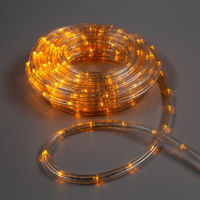Световой шнур luazon lighting 10 мм, ip65, 10 м, 24 led/м, 220 в, 8 режимов, свечение желтое Luazon Lighting