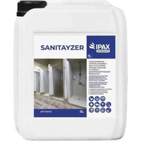 Дезинфицирующее щелочное низкопенное моющее средство IPAX Sanitayzer канистра 5 л САН-5,2