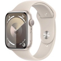 Умные часы Apple Watch Series 9 GPS 45mm Starlight Aluminum Case with Starlight Sport Band MR973 Apple Watch Series 9 GP
