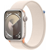 Умные часы Apple Watch Series 9 GPS 45mm Starlight Aluminum Case with Starlight Sport Loop MR983 Apple Watch Series 9 GP