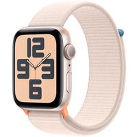 Умные часы Apple Watch SE Gen 2 2023 GPS 44mm Starlight Aluminium Case with Starlight Sport Loop (MRE63) Apple Watch SE
