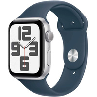 Умные часы Apple Watch SE Gen 2 2023 GPS 44mm Silver Aluminium Case with Storm Blue Sport Band (MREE3) Apple Watch SE 3