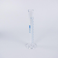 Цилиндр мерный 1-100-2, 100 мл, со стеклянным основанием, с носиком, ГОСТ 1770-74