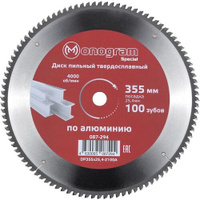 Пильный диск MONOGRAM 087-294, по дереву, 335мм, 3.20мм, 25.4мм, 1шт