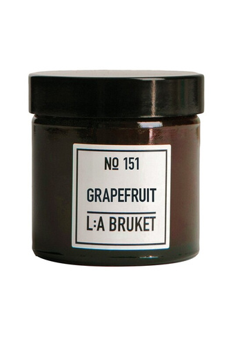 Ароматическая свеча CANDLE L:A Bruket, цвет no.151 grapefruit