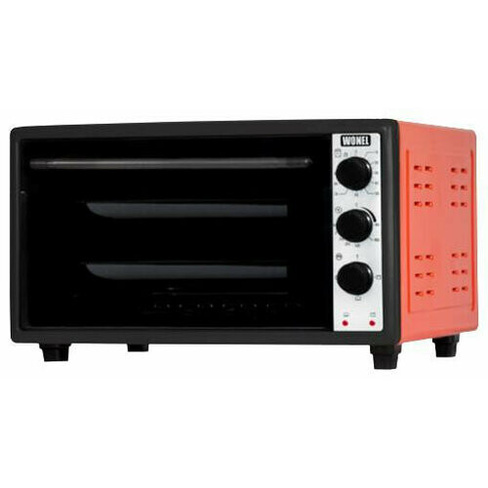 Печь электрическая (WONEL WN3615-Электрическая духовка 010 (basic) Красно-чёрная)