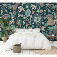 Фотообои флизелиновые с виниловым покрытием Luxury Walls AM03604 "Цветы" 400х270 см