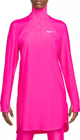 Женская однотонная туника для плавания с полным покрытием Nike Victory, розовый