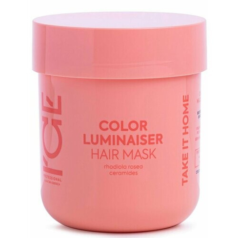 Маска для окрашенных волос Color Luminaiser «Ламинирующая» ICE Professional by Natura Siberica, Take It Home, 200 мл
