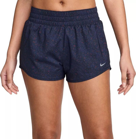 Женские шорты Nike One Dri-FIT со средней посадкой, 3 дюйма, на короткой подкладке