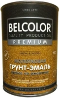 Грунт эмаль по ржавчине молотковая Belcolor Premium АУ 1356 Premium Metal & Wood 800 г золото
