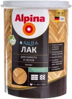Лак для дерева Alpina Аква 900 мл шелковисто матовый
