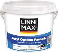 Краска акриловая водно дисперсионная Linnimax Acryl Optima Fassade 2.5 л