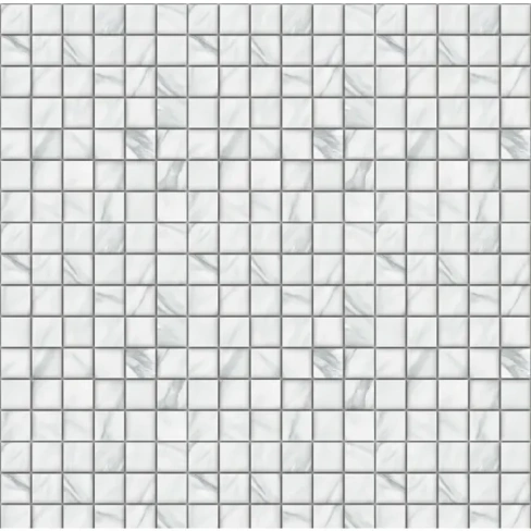 Пленка самоклеящаяся Плитка мраморная 0.60x8 м цвет белый INSPIRE плитка мраморная белая
