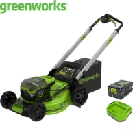 Газонокосилка аккумуляторная Greenworks 60 В 60 см АКБ и ЗУ входит в комплект GREENWORKS 2514307UB