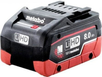 Аккумулятор Metabo LiHD 18В, 8.0Ач 625369000