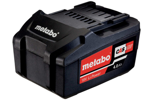 Аккумулятор METABO Li-Power LiHD, 18В, 4,0Ач, слайдер