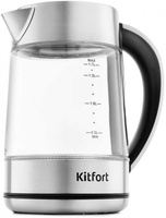Чайник/Термопот KITFORT KT-690 1.7л. 2200Вт прозрачный