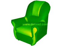 Кресло "Добрый Гном" / зеленое