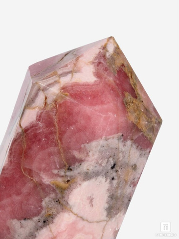 Родохрозит в форме кристалла 6,5х2,5 см, цена - 12700 руб