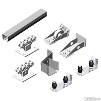 Комплектующие для откатных ворот массой до 450кг